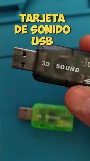 TARJETA DE SONIDO USB, IDEAL PARA PC O PORTÁTIL