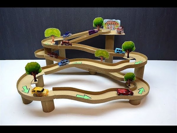 DIY Mountain Trail Magic Track | Cardboard Creations