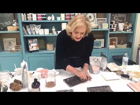 Cracking Finish And Color Layering With Milk Paint