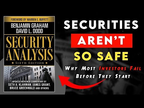 Security Analysis: Principles & Technique by Benjamin Graham and David Dodd | Audiobook Summary