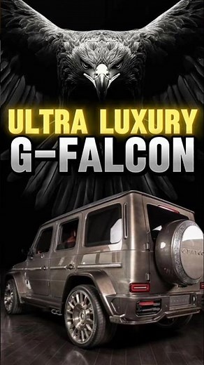 "MERCEDE'S MOST LUXURIOUS G-FALCON" 🚗