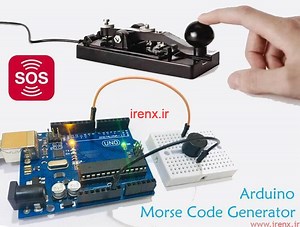 پروژه ساخت کد مورس با برد آردوینو