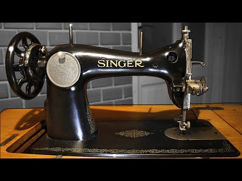 100 Year Old Original Singer Machine Restored, so much rust removed !