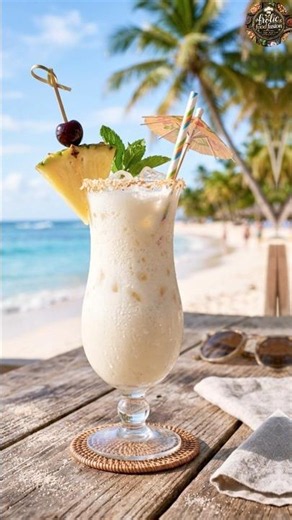 Refreshing Piña Colada 🍍🥥 | Tropical Summer Drink | Easy Homemade Recipe