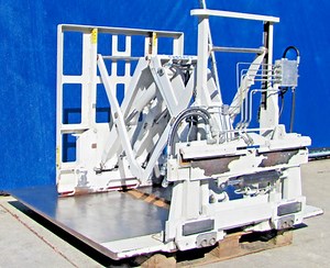 Cascade Hydraulic Push Pull Slipsheet Forklift Attachment 61.5" x 28" Forks  #2 | eBay