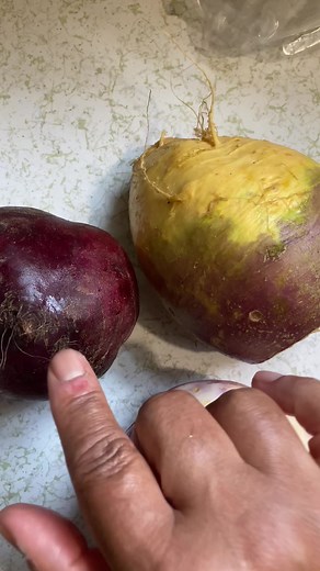 Root vegetables for the win! Rutabaga, Turnip bottoms or as some call it just turnip and my absolute favorite vegetable the beet or beet root. These are some of my favorite things. #rootvegetables #beets #rutabaga #turnip #turnipbottoms #imvaltaylor #valtaylor