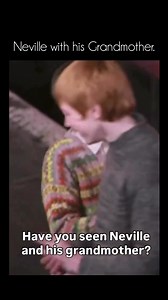 Neville Longbottom with his Grandmother 😍❤️ | Harry Potter is life