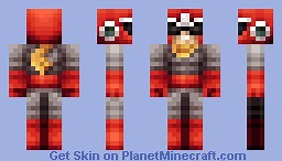 Protoman Minecraft Skin