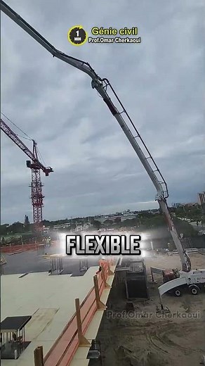 How does concrete reach the upper floors? 😮 #shorts