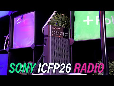 A Handheld Radio To Go? Sony ICFP26 Portable AM/FM Radio Review