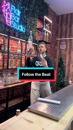 Flair Bartending: Follow the Beat to Master Your Moves