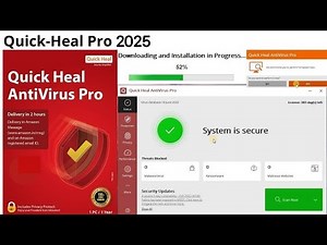 Quick Heal Pro Antivirus 🦠🚫 Download and install 2025