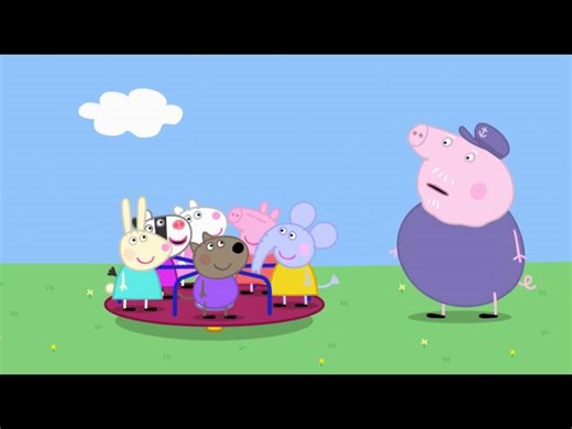 Peppa Pig: Grandpa At The Playground - Playground Vocabulary
