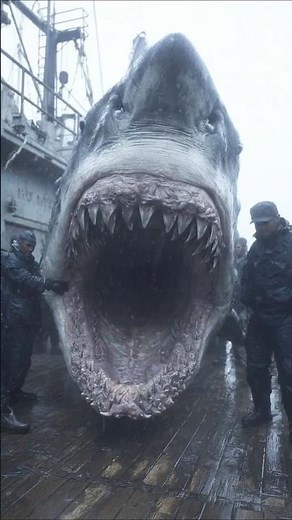 GIANT Mutant Shark With Human Teeth Discovered in Pacific Ocean