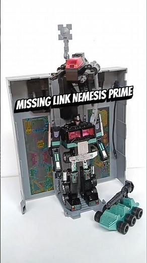 Transformers Missing Link Nemesis Prime - Trailer and accessories #decepticons #optimusprime #takara