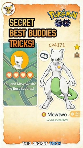 This SECRET TRICK will get you BEST buddies FAST in Pokémon GO!