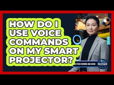 How Do I Use Voice Commands On My Smart Projector?