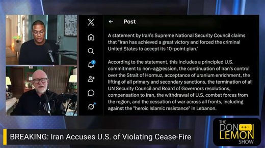 Rick Wilson: “The ceasefire is already over. Trump has fucked this up so left right and sideways, he has no idea how to escape the trap he’s put America in. He has fucked us so hard and so bad, you would think we were teenage beauty pageant contestants”