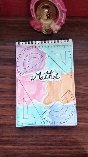 Simple Front Page Ideas :- Maths✨ #shorts #diy #trending #shortsfeed #frontpage #art #youtube