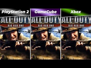 Call of Duty 2 Big Red One (2005) PlayStation 2 vs GameCube vs Xbox | Graphics Comparison