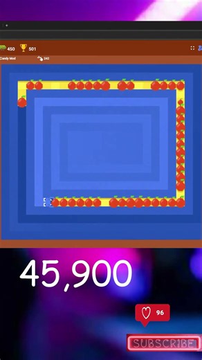 Google snake game Gameplay🔥 #snakegame #shorts
