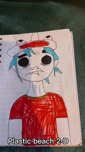 Showing off my favourite gorillaz drawings I've done :) [sorry the text cut out] #gorillaz