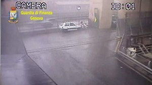 CCTV footage shows moment of bridge collapse in Genoa, Italy