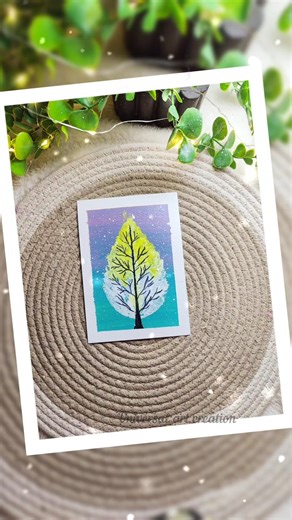 Acrylic Leaf Painting #leafart #satisfying #acrylicpainting#art #shorts #painting #trending#creative