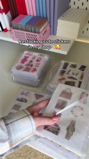 Restock Cute Stickers for My Small Business