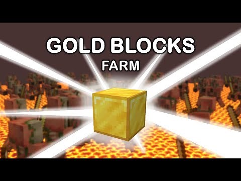 AUTO-CRAFTING Gold Block Farm! | Minecraft 1.21