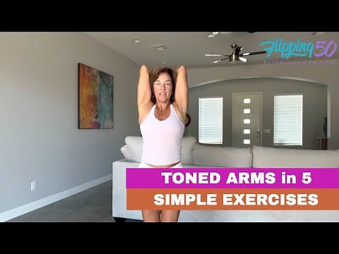 5 At Home Arm Exercises with Dumbbells | Women Over 50