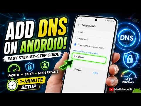 How to Add DNS on Android Phone (Easy Step-by-Step Guide)