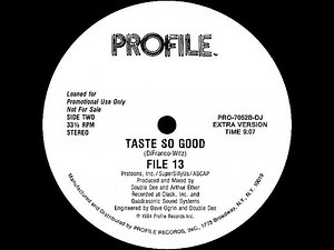 Taste so Good - File 13 (Extra Version)