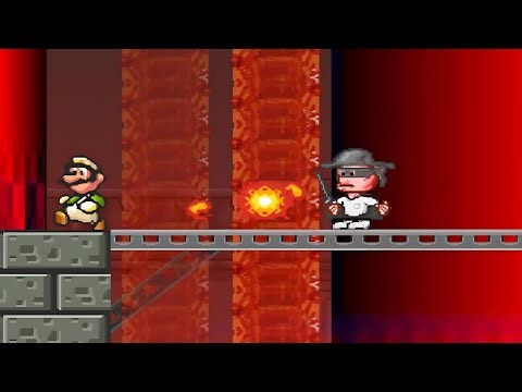 Mario Forever: Minus Worlds - Human Workshop by Crist1919 - Full Gameplay