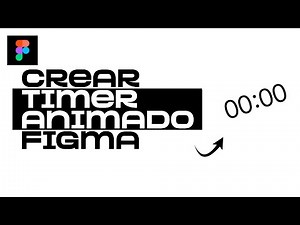 ✌🏼Cómo crear un temporizador animado en Figma | Tutorial Figma