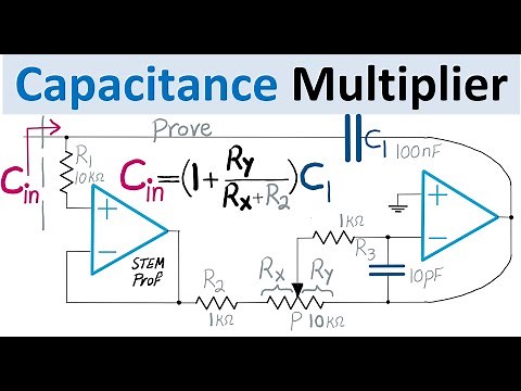 Variable Capacitance Multiplier Design with Op Amp