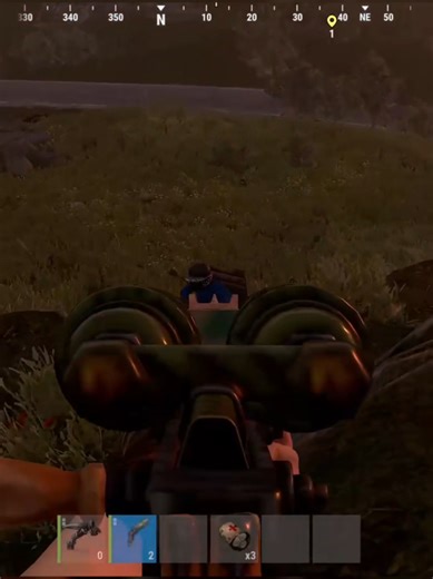 1 VS 2 #rustgame #rust #pc #fr