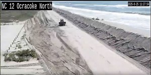 Highway 12 reopening on Ocracoke at 5 pm