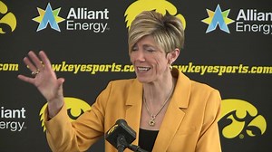 171K views · 2.9K reactions | Iowa AD Beth Goetz introduces Jan Jensen as the new Hawkeye women's basketball head coach. An emotional Jensen explains why she's so excited for the opportunity to succeed her close friend, Lisa Bluder. | Keith Murphy | Facebook