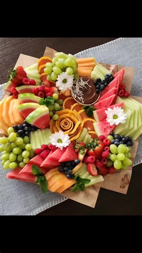 Perfect Mother's Day Creation: Fruit Platter Ideas