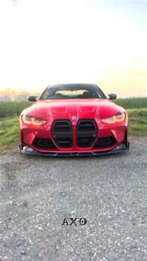 Red beast on the loose. 🏎️💨#shorts #ytshorts #shortsfeed #bmw #bmwm4 #fyp