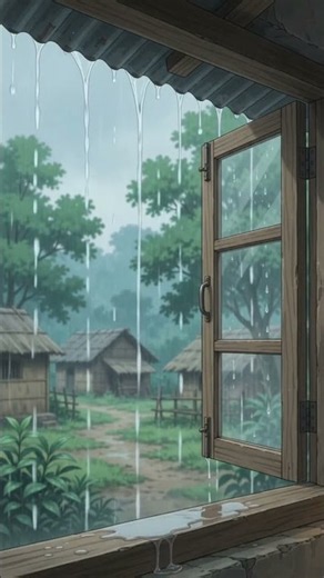 🌧️❤️ Sleeping Through a Rainy Morning | Cozy Family Moments | Ghibli Mini Vlog #Shorts