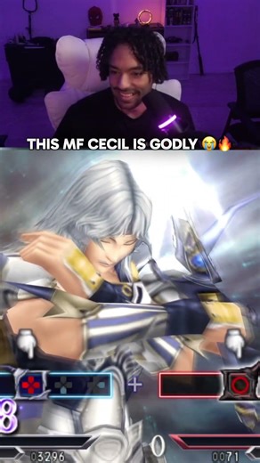 CECIL HARVEY IS GOATED IN DISSIDIA 💯 #finalfantasy #dissidia012 #FFIV #shorts #shortsfeed #trending