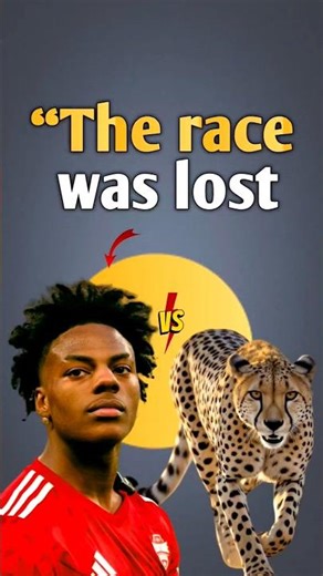 Ishowspeed last race with cheetah /#ishowspeed // Warning don't try this