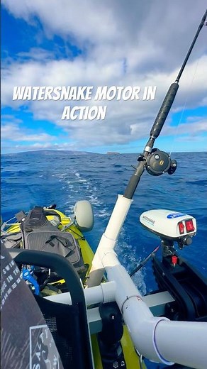 Budget Kayak Motor setup - 24lb WaterSnake Motor