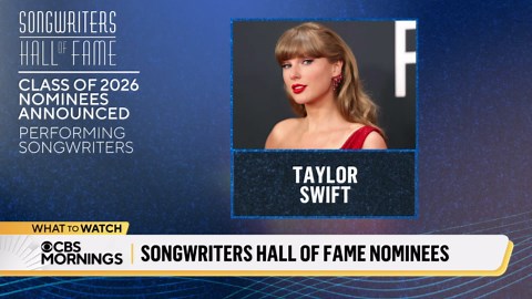 Taylor Swift among Songwriters Hall of Fame nominees