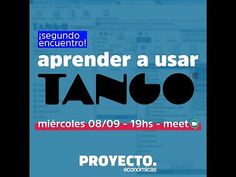 TALLER: APRENDER A USAR TANGO