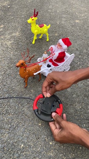 Horse Car Vs Remote Control Santa Claus Unboxing #viral