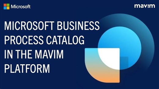 Demo I Microsoft Business Process Catalog in the Mavim Platform | Mavim