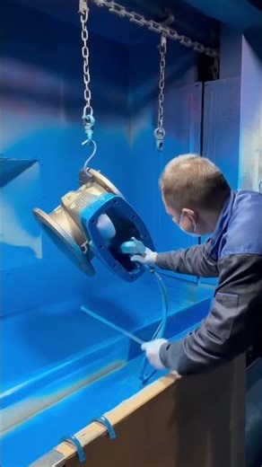 Fushion bonded EPOXY coating for gate valve body #valve